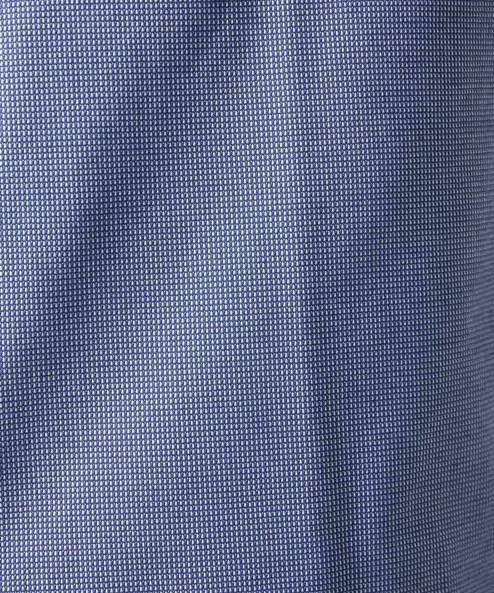MNKIF01200 MICHEL KLEIN HOMME(ミッシェルクラン オム) クールマックス前空きポロシャツ ブルー