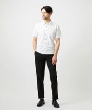 MNKIF01200 MICHEL KLEIN HOMME(ミッシェルクラン オム) クールマックス前空きポロシャツ ホワイト