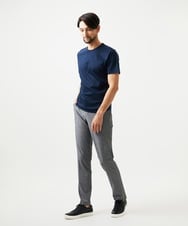 MNKJF65150 MICHEL KLEIN HOMME(ミッシェルクラン オム) クルーネック半袖カットソー ネイビー
