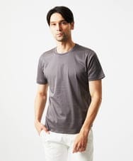 MNKJF65150 MICHEL KLEIN HOMME(ミッシェルクラン オム) クルーネック半袖カットソー グレー