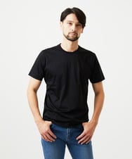 MNKJF65150 MICHEL KLEIN HOMME(ミッシェルクラン オム) クルーネック半袖カットソー ブラック