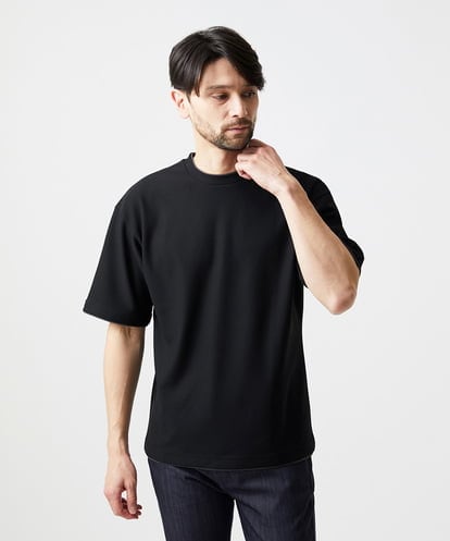MNKJF77150 MICHEL KLEIN HOMME リラックスクルーネック半袖カットソー