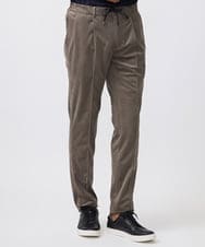 MNLAA56230 MICHEL KLEIN HOMME(ミッシェルクラン オム) トリコットベロアイージースラックスパンツ セットアップ ブラウン