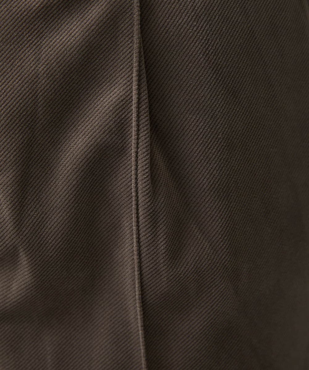 MNLAA56230 MICHEL KLEIN HOMME(ミッシェルクラン オム) トリコットベロアイージースラックスパンツ セットアップ ブラウン