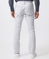 MNLAD50170 MICHEL KLEIN HOMME(ミッシェルクラン オム) 【撥水】プレビアシャンブレー5ポケットパンツ ライトグレー