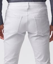 MNLAD50170 MICHEL KLEIN HOMME(ミッシェルクラン オム) 【撥水】プレビアシャンブレー5ポケットパンツ ライトグレー