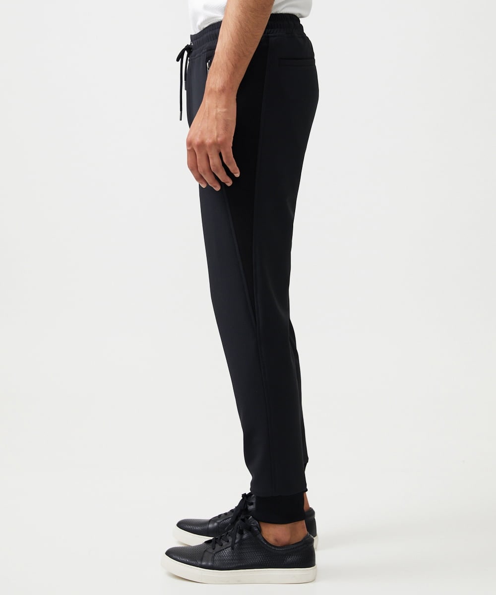 MNLAD56290 MICHEL KLEIN HOMME(ミッシェルクラン オム) 【セットアップ】【撥水】ジョガーパンツ ブラック