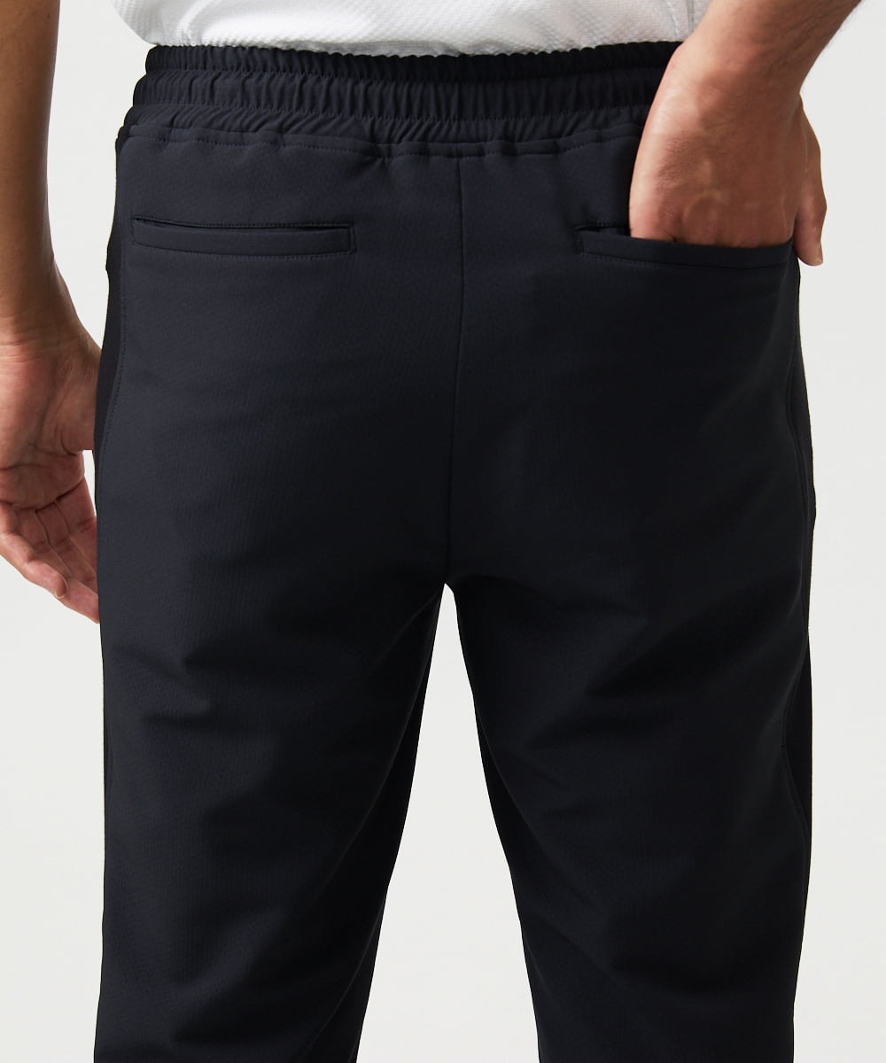 MNLAD56290 MICHEL KLEIN HOMME(ミッシェルクラン オム) 【セットアップ】【撥水】ジョガーパンツ ブラック