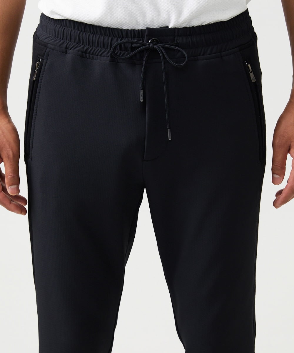 MNLAD56290 MICHEL KLEIN HOMME(ミッシェルクラン オム) 【セットアップ】【撥水】ジョガーパンツ ブラック