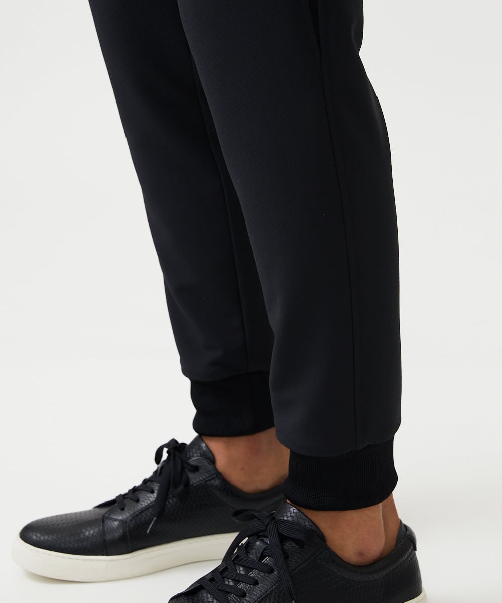 MNLAD56290 MICHEL KLEIN HOMME(ミッシェルクラン オム) 【セットアップ】【撥水】ジョガーパンツ ブラック