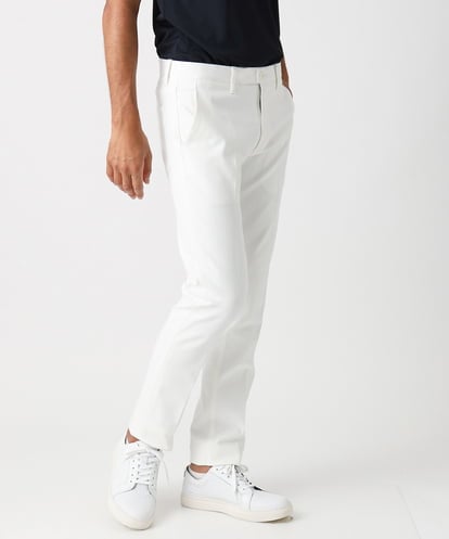 MNLAD61230 MICHEL KLEIN HOMME 【撥水】プレビアへリンボンスラックスパンツ
