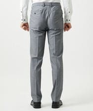 MNLAG03230 MICHEL KLEIN HOMME(ミッシェルクラン オム) 【セットアップ】オックスストレッチスラックスパンツ グレー