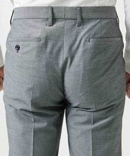 MNLAG03230 MICHEL KLEIN HOMME(ミッシェルクラン オム) 【セットアップ】オックスストレッチスラックスパンツ グレー