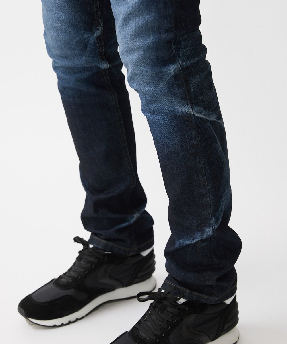 MNLAI26330 MICHEL KLEIN HOMME(ミッシェルクラン オム) 《日本製》ブルーオーシャンデニムパンツ ネイビー