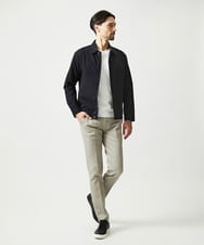 MNLAI55210 MICHEL KLEIN HOMME(ミッシェルクラン オム) 【撥水】プレビアシャンブレースラックスパンツ ベージュ