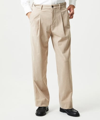 MNLCG62250 MICHEL KLEIN HOMME 【セットアップ】コーデュロイスラックスワイドパンツ