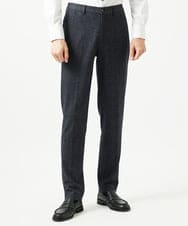 MNLCI06290 MICHEL KLEIN HOMME(ミッシェルクラン オム) 【セットアップ】グレンチェック柄スラックスパンツ ダークグレー