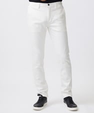 MNLDA53360 MICHEL KLEIN HOMME(ミッシェルクラン オム) 《日本製》ホワイトデニムパンツ ホワイト