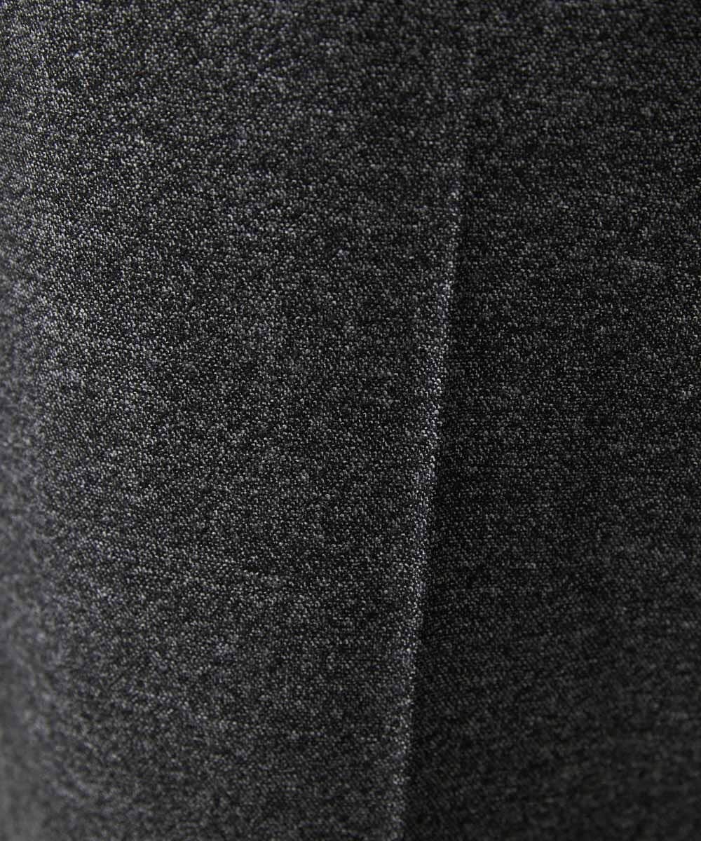 MNLDC09230 MICHEL KLEIN HOMME(ミッシェルクラン オム) ツイード調ストレッチスラックスパンツ セットアップ ダークグレー