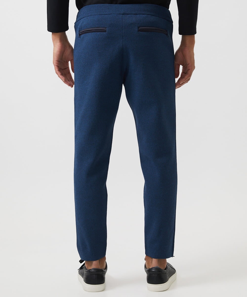 MNLDC52200 MICHEL KLEIN HOMME(ミッシェルクラン オム) 【セットアップ】ニットトラックパンツ ブルー