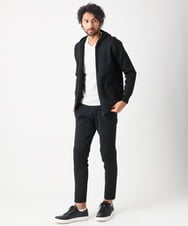 MNLDC52200 MICHEL KLEIN HOMME(ミッシェルクラン オム) 【セットアップ】ニットトラックパンツ ブラック