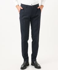 MNLDD01230 MICHEL KLEIN HOMME(ミッシェルクラン オム) 【セットアップ】3ピース対応スラックスパンツ ネイビー