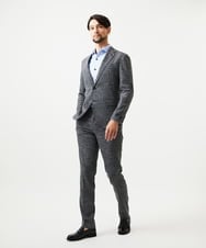 MNLDD01230 MICHEL KLEIN HOMME(ミッシェルクラン オム) 【セットアップ】3ピース対応スラックスパンツ グレー