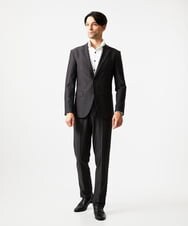 MNLDD09230 MICHEL KLEIN HOMME(ミッシェルクラン オム) トリコットストレッチスラックスパンツ ダークグレー