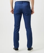 MNLDD50170 MICHEL KLEIN HOMME(ミッシェルクラン オム) 【撥水】プレビアシャンブレー5ポケットパンツ ブルー