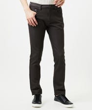 MNLDE50170 MICHEL KLEIN HOMME(ミッシェルクラン オム) 【撥水】プレビアシャンブレー5ポケットパンツ ブラウン