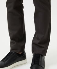 MNLDE50170 MICHEL KLEIN HOMME(ミッシェルクラン オム) 【撥水】プレビアシャンブレー5ポケットパンツ ブラウン