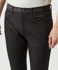 MNLDE50170 MICHEL KLEIN HOMME(ミッシェルクラン オム) 【撥水】プレビアシャンブレー5ポケットパンツ ブラウン