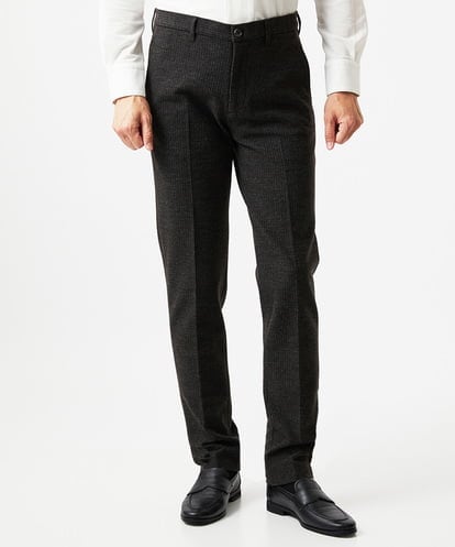 MNLDF05250 MICHEL KLEIN HOMME ストライプスラックスパンツ