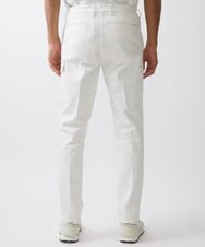 MNLDX62250 MICHEL KLEIN HOMME(ミッシェルクラン オム) プレビアシャンブレーカーゴパンツ 撥水 ホワイト(90)