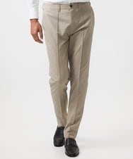 MNLGC55250 MICHEL KLEIN HOMME(ミッシェルクラン オム) 【セットアップ】メッシュスラックスパンツ ベージュ