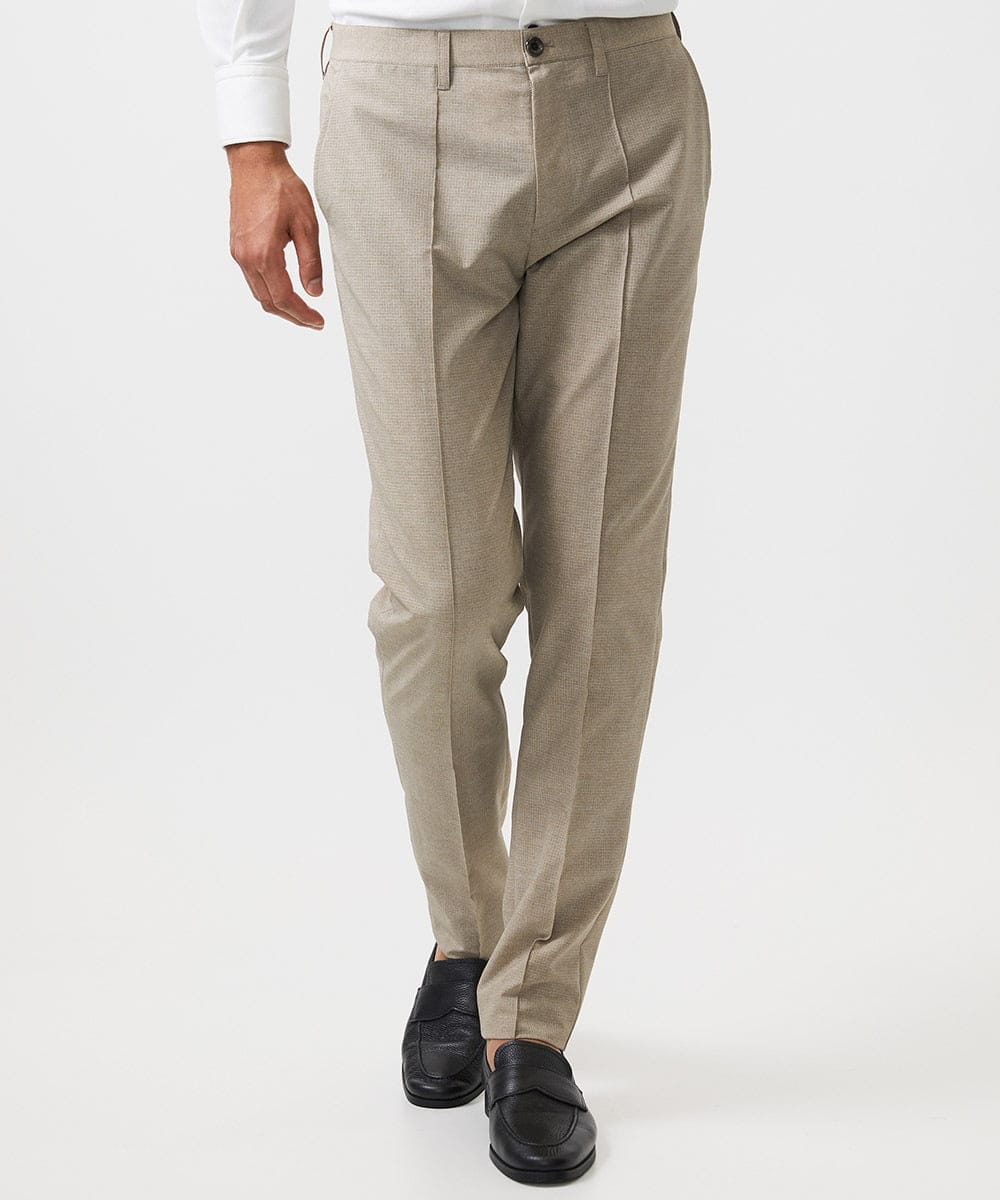 MNLGC55250 MICHEL KLEIN HOMME(ミッシェルクラン オム) 【セットアップ】メッシュスラックスパンツ ベージュ