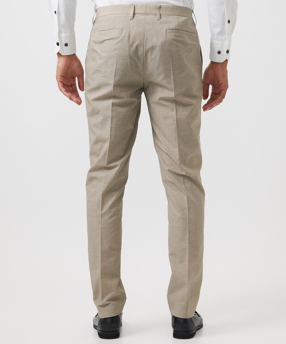 MNLGC55250 MICHEL KLEIN HOMME(ミッシェルクラン オム) 【セットアップ】メッシュスラックスパンツ ベージュ