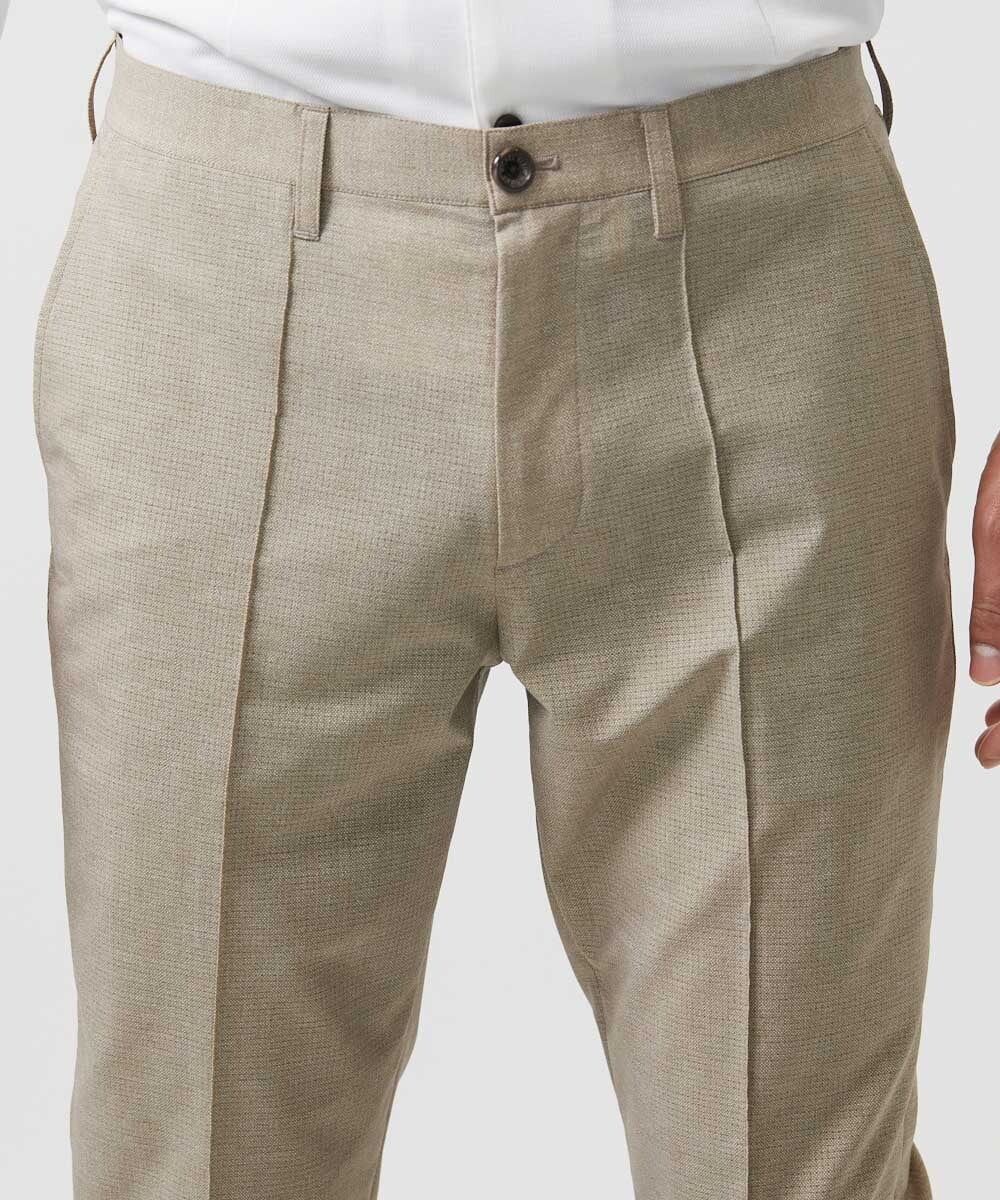 MNLGC55250 MICHEL KLEIN HOMME(ミッシェルクラン オム) 【セットアップ】メッシュスラックスパンツ ベージュ
