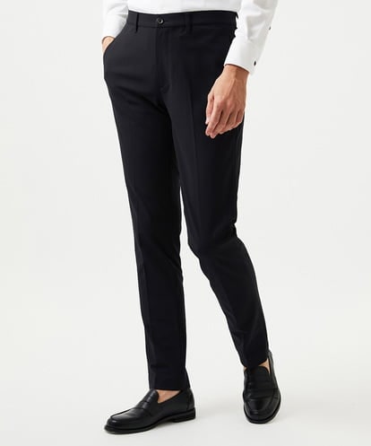 MNLGD03230 MICHEL KLEIN HOMME 【セットアップ】コットンライクストレッチスラックスパンツ