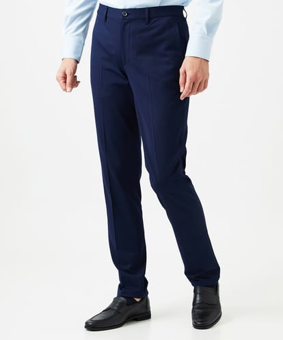 MNLGD55200 MICHEL KLEIN HOMME 【セットアップ】メッシュテーラードスラックスパンツ