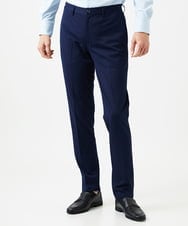MNLGD55200 MICHEL KLEIN HOMME(ミッシェルクラン オム) 【セットアップ】メッシュテーラードスラックスパンツ ネイビー