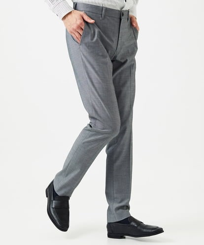 MNLGD62230 MICHEL KLEIN HOMME 4wayストレッチスラックスパンツ
