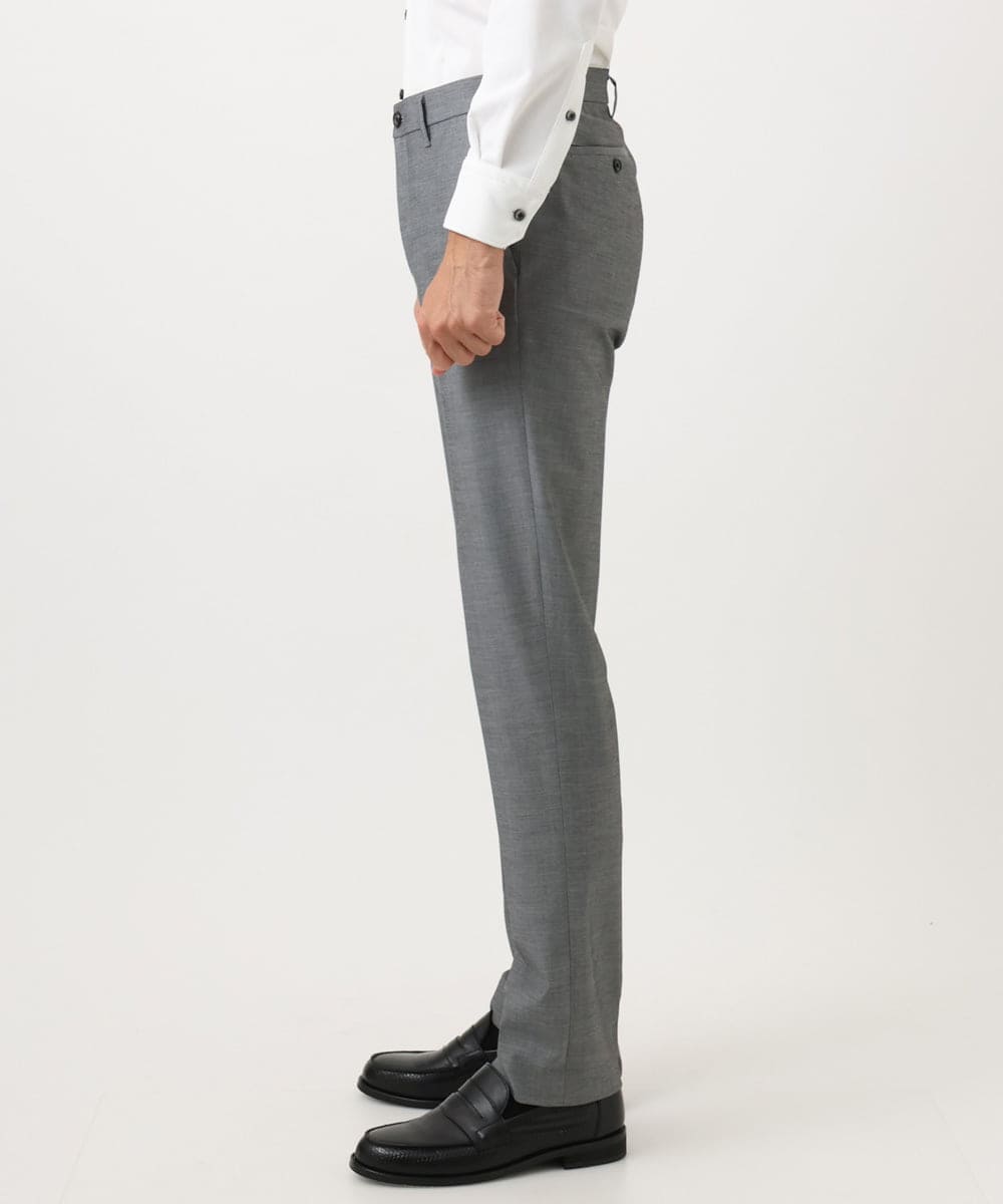 MNLGD62230 MICHEL KLEIN HOMME(ミッシェルクラン オム) 4wayストレッチスラックスパンツ グレー