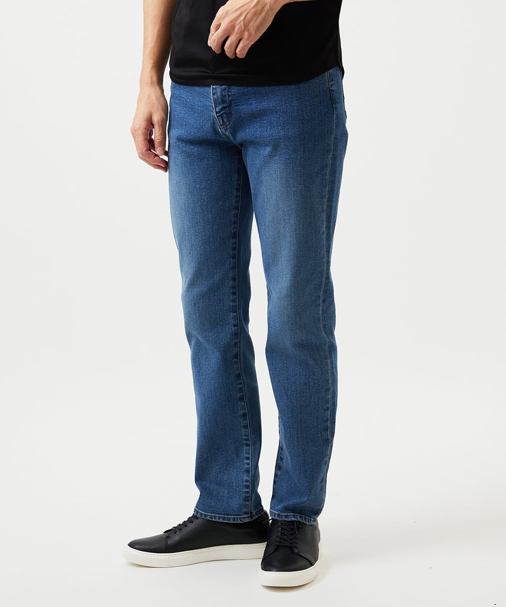 MNLGD90270 MICHEL KLEIN HOMME(ミッシェルクラン オム) 《日本製》20th　FACTOTUMコラボ　デニムパンツ ライトブルー