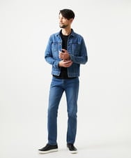 MNLGD90270 MICHEL KLEIN HOMME(ミッシェルクラン オム) 《日本製》20th　FACTOTUMコラボ　デニムパンツ ライトブルー