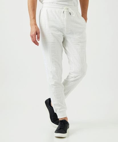 MNLGF58230 MICHEL KLEIN HOMME 【セットアップ】ジャカードリラックスパンツ