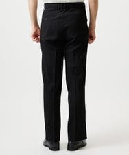MNLGF72250 MICHEL KLEIN HOMME(ミッシェルクラン オム) 楊柳ワイドスラックスパンツ ブラック