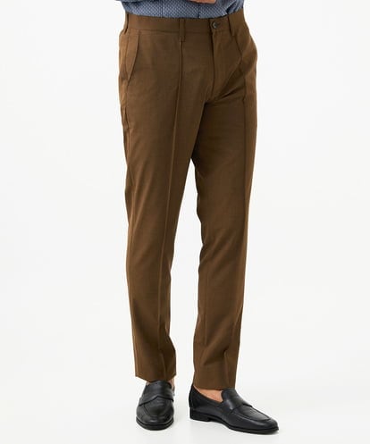 MNLJC14230 MICHEL KLEIN HOMME イージーケアスラックスパンツ