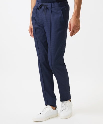 MNLJC63250 MICHEL KLEIN HOMME 【セットアップ】ワンタックイージーパンツ