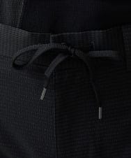 MNLJC63250 MICHEL KLEIN HOMME(ミッシェルクラン オム) 【セットアップ】ワンタックイージーパンツ ブラック